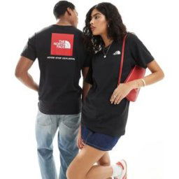 The North Face - Red Box - T-shirt imprimÃ© au dos - Noir Noir XL unisex
