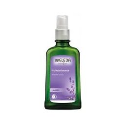 Weleda Huile Relaxante à la Lavande - 100 ml - Flacon-Pompe 100 ml