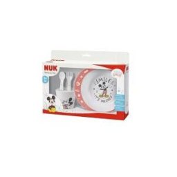 Nuk Coffret Vaisselle Mickey Micro-Ondable - Coffret vaisselle
