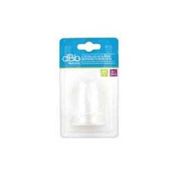 Dbb Remond Sucette Pack de 2 Téterelles en Silicone Pour Découverte - Blister 2 téterelles