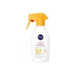 Nivea Sun Sensitive Protection Spray Solaire Peaux Sensibles SPF50+ 270 ml - Flacon pulvérisateur 270
