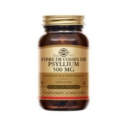 Solgar Psyllium Gélules Végétales - Flacon 200 gélules végétales