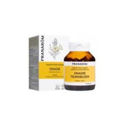 Pranarôm Huile Végétale Onagre Vierge de Première Pression à Froid Graines Acide Gamma-Linolénique (Gla) et Linoléique 60 Capsules - Boîte 60 capsules