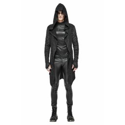 Sweat à capuche pour homme (cardigan) DEVIL FASHION - CT172