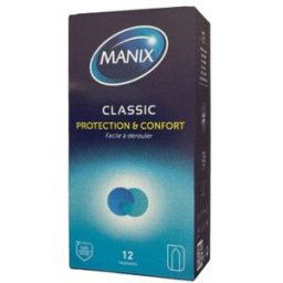 Manix Classic Protection Et Confort 12 Préservatifs