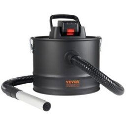 VEVOR Aspirateur à Cendres 15 L 10 kPa pour Cheminées Poêles à Granulés Barbecue