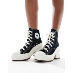Converse - Chuck Taylor 70's Deluxe - Bottines Ã talon style baskets - Noir Noir 42.5 female