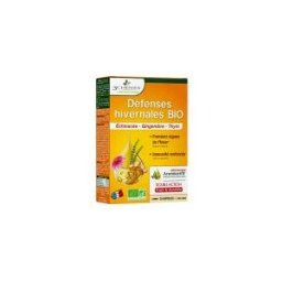 Les 3 Chênes Défenses Hivernales Bio 20 Unités - Boîte 20 ampoules de 10 ml