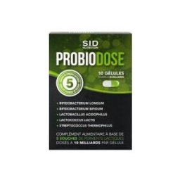 S.I.D Nutrition Probiodose 10 Unités - Boîte 10 gélules