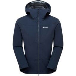 Veste imperméable à capuche Montane Nordes Bleu S Homme