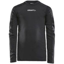 Maillot compression enfant Craft pro control LS Bleu 8/10 ans Mixte