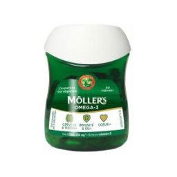 Möller's Mollers Oméga-3 Double 60 Gélules - Boîte 60 capsules