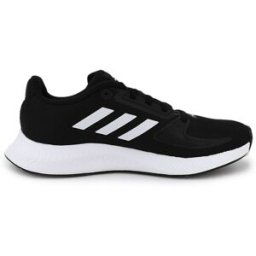 Chaussure de running Runfalcon 5 Noires Bandes Blanches Femme ADIDAS