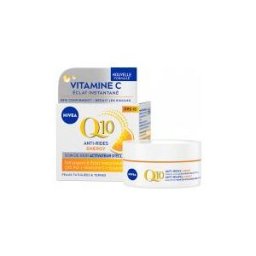 Nivea Q10 Anti-Rides Energy Activateur d'Éclat Crème Visage Jour SPF15 Peaux Fatiguées 50 ml - Pot 50 ml