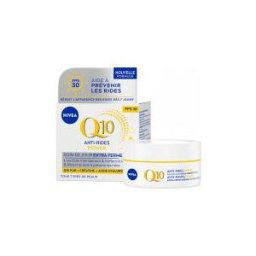 Nivea Q10 Anti-Rides Power Extra Fermeté Crème Visage Jour SPF30 Toutes Peaux 50 ml - Pot 50 ml