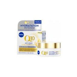 Nivea Q10 Anti-Rides Extra Nourrissant Crème Visage Jour Peaux Sèches 50 ml - Pot 50 ml