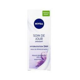 Nivea Crème Visage Jour Apaisant Hydratation 24H Peaux Sensibles 50 ml - Tube 50 ml