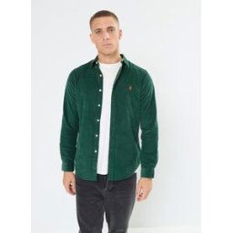 Chemise slim coton velours milleraies par Polo Ralph Lauren Vert XXL Accessoires