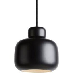 Woud Lampe à suspension Stone small noir