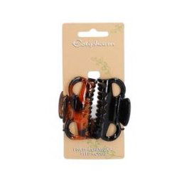 Estipharm Pinces à Cheveux Petit Modèle x 2 - Carton 2 pinces