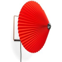HAY Applique murale Matin wall Ø38 cm Bright red shade