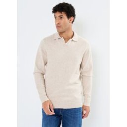 CFKarl polo knit par Casual Friday Beige M Accessoires