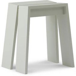 Normann Copenhagen Tabouret Let Light Grey