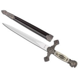 Dague chevalier 31,8cm lame acier IMPERIAL