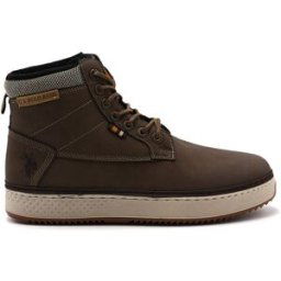 Basket montante mokka Homme US POLO
