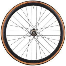 Roue Arrière Santafixie 30mm + Chambre à air + Pneu Noir Classic