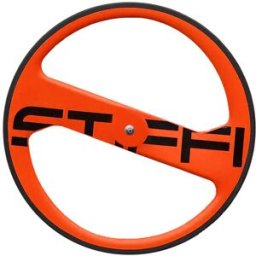 Roue avant Stiffi 2 Spoke Track Orange
