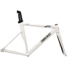 Cadre Piste FabricBike Aero Glossy White & Black