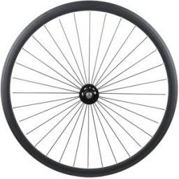 Roue Avant Santafixie 30 mm Noir (Rayon radial)