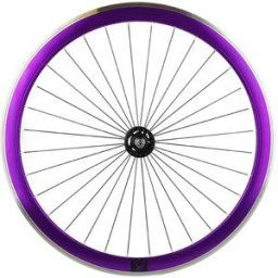 Roue Avant Fixie Origin8 Lilas Adz (Rayon radial)