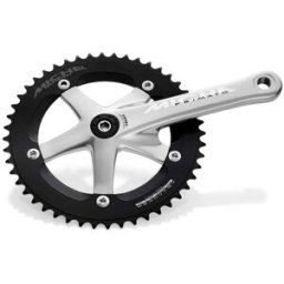 Pédalier Miche Primato Pista 167,5mm Argent