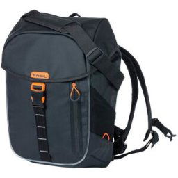 Sacoche Basil Miles Tarpaulin 17 Litres Noir/Orange