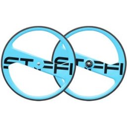 Paire de roues Stiffi 2 Spoke Track Bleu