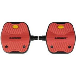 Pédales Look Geo City Grip Plateforme Rouge
