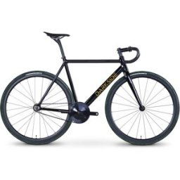 Vélo de piste Darkside Mannheim Cross DB AL Noir Brillant