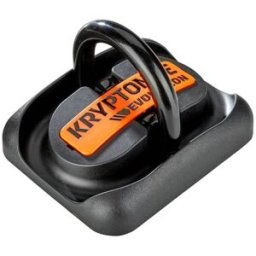 Ancrage Kryptonite Evolution pour sol ou mur Noir