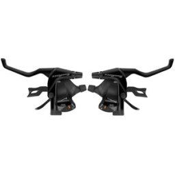 Levier de vitesse et frein SunRace STM503 3x8V Noir
