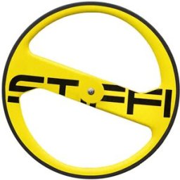 Roue avant Stiffi 2 Spoke Track Jaune