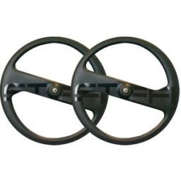 Paire de roues Stiffi 2 Spoke Track Noir