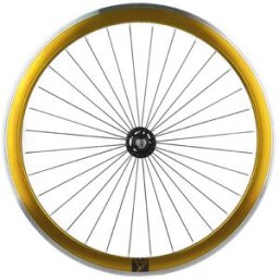 Roue Avant Fixie Origin8 Or Adz (Rayon radial)