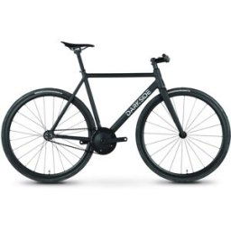 Vélo de piste Darkside Mannheim Cross FB AL Noir Mat