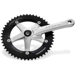 Pédalier Miche Primato Pista 170mm 49D Argent