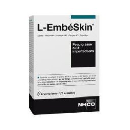 NHCO L-EmbéSkin Peau Grasse ou à Imperfections 42 Comprimés - Boîte 42 comprimés