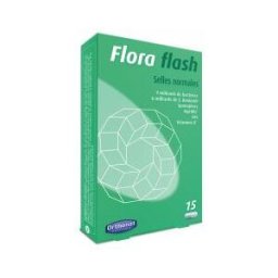 Orthonat Flora Flash Selles Normales à l'Extrait de Myrtille 15 Gélules - Boîte 15 Gélules