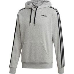 Sweat à capuche adidas Essentials 3-Stripes Bleu M Homme
