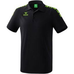 Polo 5-C enfant Erima Essential Noir 12 ans Mixte
